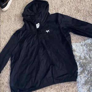 VS PINK pullover windbreaker jacket
